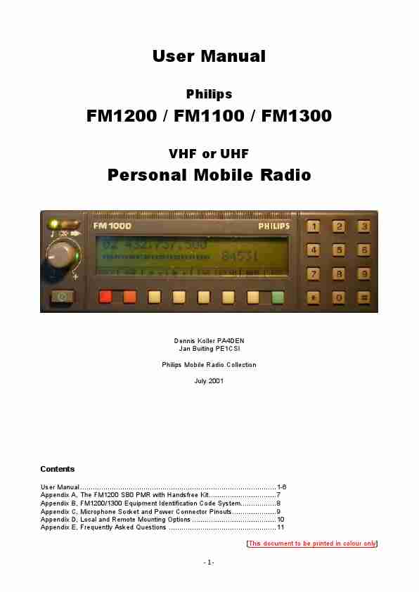 Pioneer Two-Way Radio FM1200-page_pdf